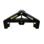 Messer Attachments Category II and III 3-Point Gooseneck Tow Bar Hitch with heavy-duty welded construction, 2-5/16” forged ball, and 30,000 lbs towing capacity.