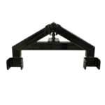 Reinforced Messer Attachments 3 Gooseneck Tow Bar Hitch Category 2 and 3 with mounting bracketsc