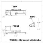 WS5X36 Horizontal with Catcher Print