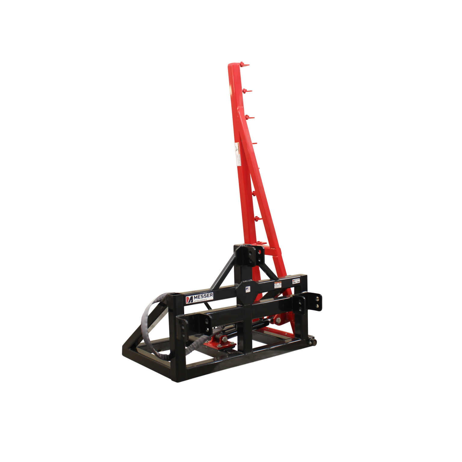 Standard or high flow loaders freestall groomer attachments for skid loaders by messeer attachments
