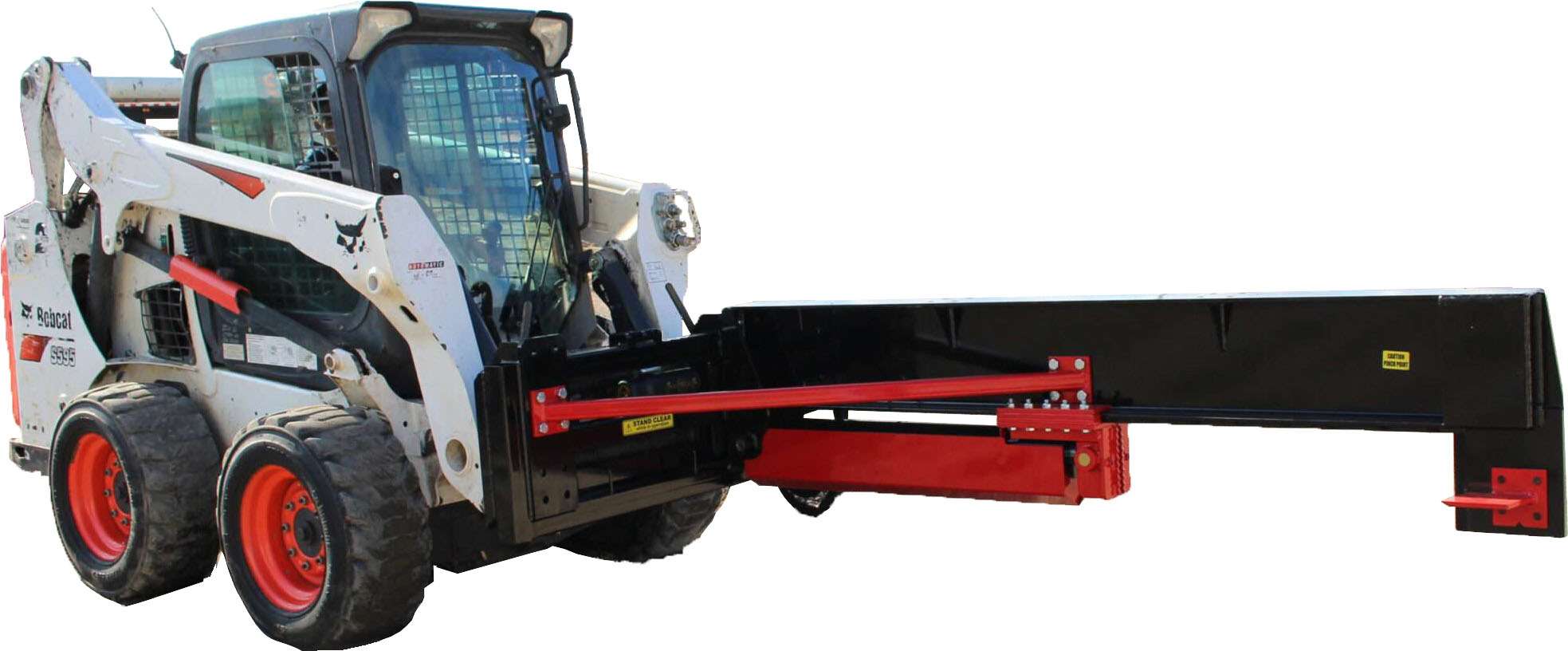 wood spliter attachments for skid loader for sale messer attachments