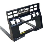 5,500 lb Solid Back Pallet Fork 45" wide with Tines
