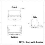 SP72 Body with Rubber Print