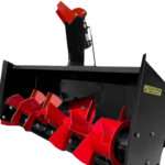 Messer Attachments high flow Snow Blower left front view upclose