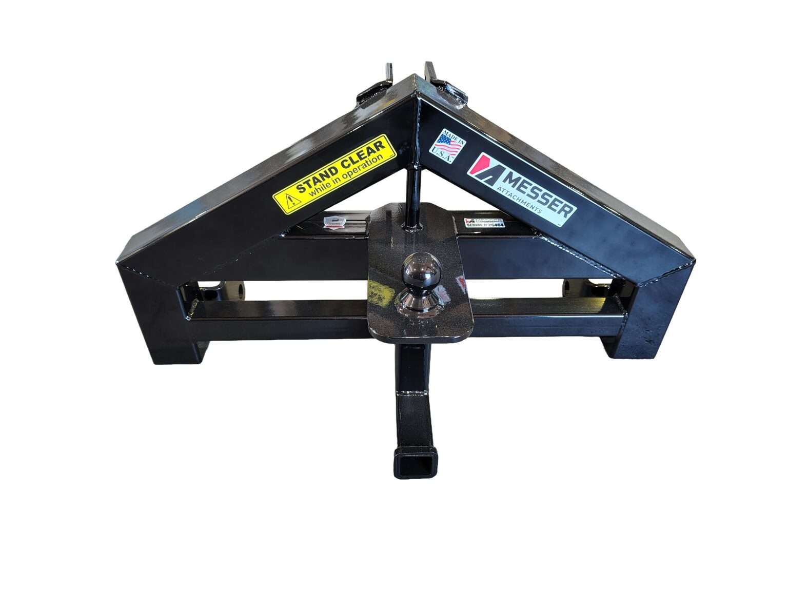 Towbar front with receiver 2